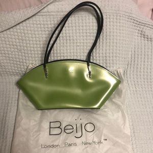 Beijo green handbag